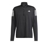 adidas Own The Run Half Zip Camiseta De Manga Larga Hombres - Negro, Taille L