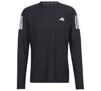 adidas Homme Own The Run Long Sleeve Tee, Black/White, XXL