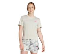 adidas Femme Own The Run Melange T-Shirt, Orbit Grey Mel, S