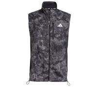 adidas - Own The Run Spray Dye Vest - Gilet de running - XXL - grey four / black