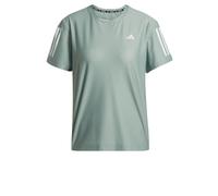 adidas Own The Run T-Shirt, Recycled Polyester, Black M Silver Green