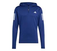 adidas Own The Run Winter Half-Zip Veste Running Hommes - Bleu Foncé, Taille M