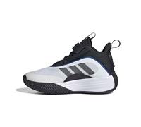 Adidas Ownthegame 3.0 Shoes, Chaussures mi-Hautes Non liées au Football, FTWR White/Core Black/Core Black,