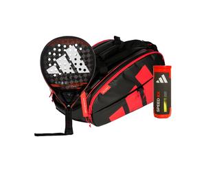 Adidas Pack De 3 Cross It Ctrl Plus Sac Raquettes, + Tube Balles