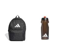adidas Pack rentrée scolaire Sac à dos classique 3 bandes et bouteille d'eau 0.5L