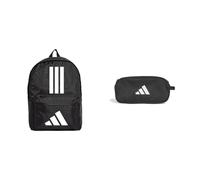 adidas Pack rentrée scolaire Sac à dos classique 3 bandes et trousse