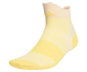 adidas Paire de chaussettes de course unisexes, L, Blanc/étincelle, L