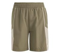 Adidas Pantaloncini in tessuto Color Block da bambino dark olive green