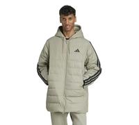 Adidas Parka à capuche Essentials Climawarm 3 Stripes Light Down Vert M Homme