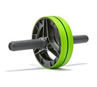 Adidas Performance AB Wheel | Appareil abdo avec poignées ergonomiques en TPR, surface antidérapante et 2 modes pour entraînement débutant ou avancé