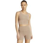 Adidas Performance All Me Medium Support Bra Tank Chalky Brown Taille: L | Chaussettes de sport Outlet | Femme | Marron