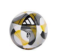 Adidas Ballon Kings League La Caprichosa – Blanc/Noir/Argent métallisé Taille 5