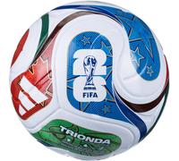 ADIDAS PERFORMANCE Balle 'World Cup' bleu / vert / rouge / blanc, Taille 5