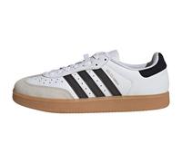 Adidas Chaussures de cyclisme Velosamba Leather Cuir Cloud White/Core Black/Gold Metallic EU 48.5