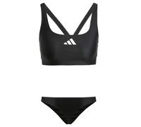 ADIDAS PERFORMANCE Bikini de sport '3-Stripes V-Back' noir / blanc, Taille XXS