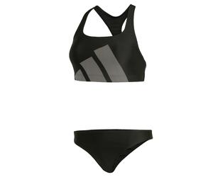 ADIDAS PERFORMANCE Bikini de sport 'Big Bars' noir / blanc, Taille L