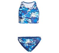 ADIDAS PERFORMANCE Bikini de sport 'Graphic Y-Back' bleu marine / azur / bleu foncé / blanc, Taille XXS