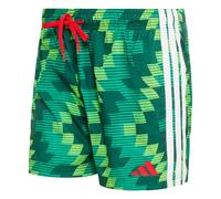 ADIDAS PERFORMANCE Boardshorts 'FB' pomme / vert foncé / rouge / blanc, Taille S