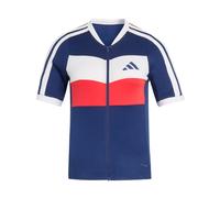 ADIDAS PERFORMANCE Cardigans de sport 'Tempo' bleu foncé / rouge clair / blanc, Taille XL