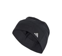 adidas Mixte Climawarm Beanie Hat, Black/Reflective Silver, L-XL