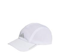 ADIDAS PERFORMANCE Casquette de sport 'Running AEROREADY Four-Panel Mesh' gris argenté / blanc, Taille 58-59