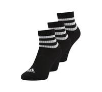 ADIDAS PERFORMANCE Chaussettes '3-Stripes Cushioned Sportswear Low-Cut 3 Pairs' noir / blanc, Taille 37-39
