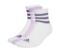 ADIDAS PERFORMANCE Chaussettes de sport '3-Stripes Cushioned Sportswear Low-Cut 3 Pairs' violet / orchidée / blanc, Taille 43-45