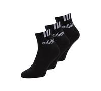 ADIDAS PERFORMANCE Chaussettes de sport '3-Stripes Linear' noir / blanc, Taille 37-39