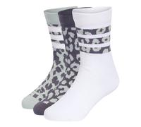 CHAUSSETTES LEO JUNIOR FILLES (3 paires) Aurora Onix / Wonder Sage / White 34-36