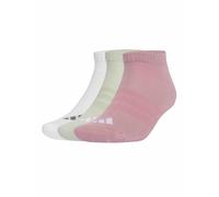adidas - Cushioned Essential Low Cut 3-Pack - Chaussettes multifonctions - EU 43-45 - magic mauve / white / halo green / grey four