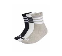 ADIDAS PERFORMANCE Chaussettes de sport 'Ess' gris chiné / noir / blanc, Taille 40-42