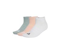 ADIDAS PERFORMANCE Chaussettes de sport 'ESS' gris foncé / vert / pêche / blanc, Taille 46-48