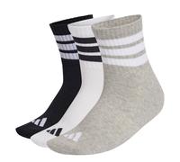 ADIDAS PERFORMANCE Chaussettes de sport 'Ess' gris / noir / blanc, Taille 49-51