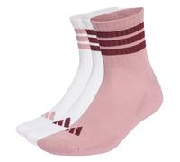 ADIDAS PERFORMANCE Chaussettes de sport 'Ess' rose ancienne / lie de vin / blanc, Taille 35-37,5