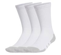 ADIDAS PERFORMANCE Chaussettes de sport 'Essential' gris / blanc, Taille 43-45