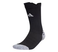 ADIDAS PERFORMANCE Chaussettes de sport 'Football GRIP Knitted Crew Cushioned Performance' gris chiné / noir, Taille 37-39