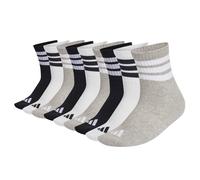 ADIDAS PERFORMANCE Chaussettes de sport gris chiné / noir / blanc, Taille 37-39
