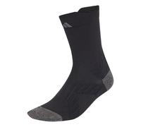 Adidas Chaussettes de running Comfy Crew Mi-mollet Unisexe Gris/Noir Taille 40-42