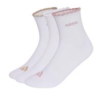 ADIDAS PERFORMANCE Chaussettes de sport marron / rose clair / blanc, Taille 37-39