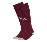 ADIDAS PERFORMANCE Chaussettes de sport 'Milano 23' gris clair / lie de vin / blanc, Taille 49-51