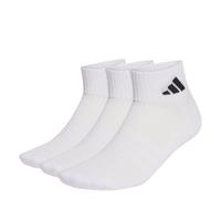 adidas Mixte CUSHIONED SPORTSWEAR ANKLE SOCKS 3 PAIR PACK, white/white/black, 34-36