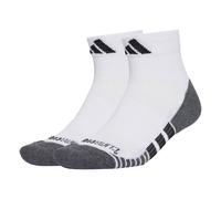 ADIDAS PERFORMANCE Chaussettes de sport 'Performance CLIMACOOL Cushioned Quarter 3-Pack' gris chiné / noir / blanc, Taille 34-36