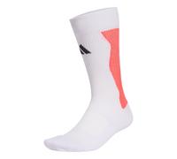 adidas Mixte Predator Football Crew Performance Socks Cushioned, white/lucid red/black, 45-48