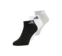 ADIDAS PERFORMANCE Chaussettes de sport 'Thin And Light' gris chiné / noir / blanc, Taille 40-42