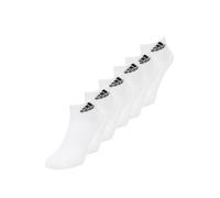 adidas Mixte enfant Thin and Light Sportswear Ankle Socks 6 Pairs, White/Black, 5-6 Years