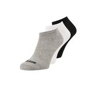 ADIDAS PERFORMANCE Chaussettes de sport 'Thin Linear Low-Cut' gris chiné / noir / blanc, Taille 34-36
