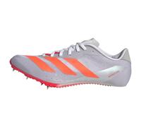 ADIDAS PERFORMANCE Chaussure de course ' Adizero Sprintstar ' gris argenté / orange, Taille 45-45,5