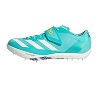 Chaussure d'athlétisme Adizero HJ Flash Aqua / Zero Metalic / Lucid Lemon 42 2/3