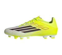 ADIDAS PERFORMANCE Chaussure de foot 'F50 Club' jaune / noir / blanc, Taille 44