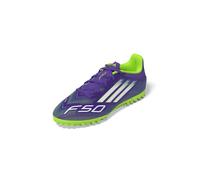 ADIDAS PERFORMANCE Chaussure de foot 'F50 CLUB' vert fluo / violet foncé / blanc, Taille 42